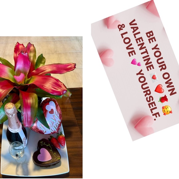 EVERY YEAR I CELEBRATE VALENTINES ๐ DAY BY MYSELF & I JUST LOVE ๐ IT! ๐ฅฐ - Picture 1 of 1